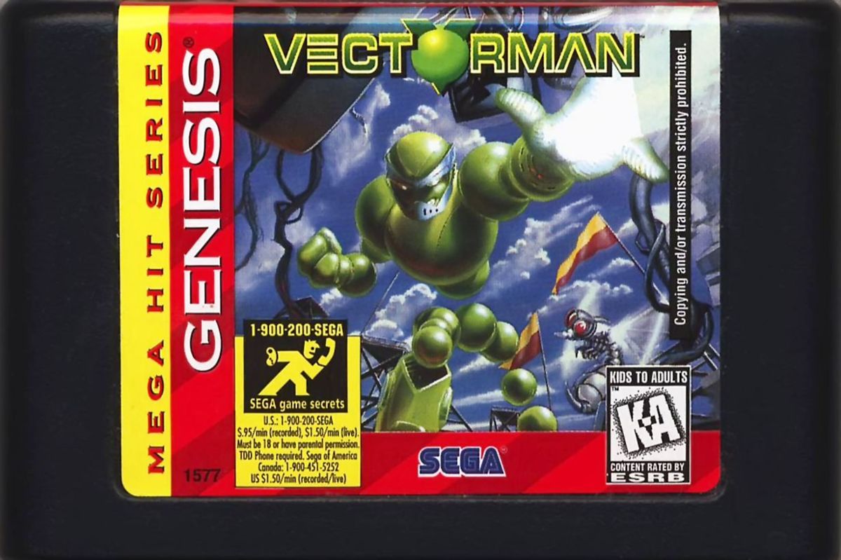 Media for VectorMan (Genesis) (Mega Hit Series release)