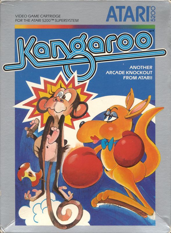 Front Cover for Kangaroo (Atari 5200)