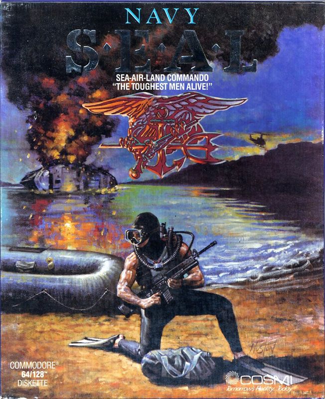 Front Cover for Navy Seal (Commodore 64)