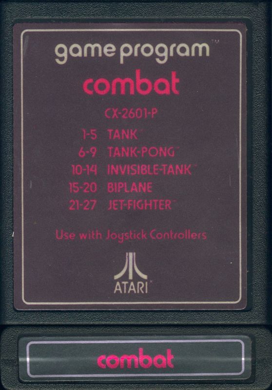 Media for Combat (Atari 2600)