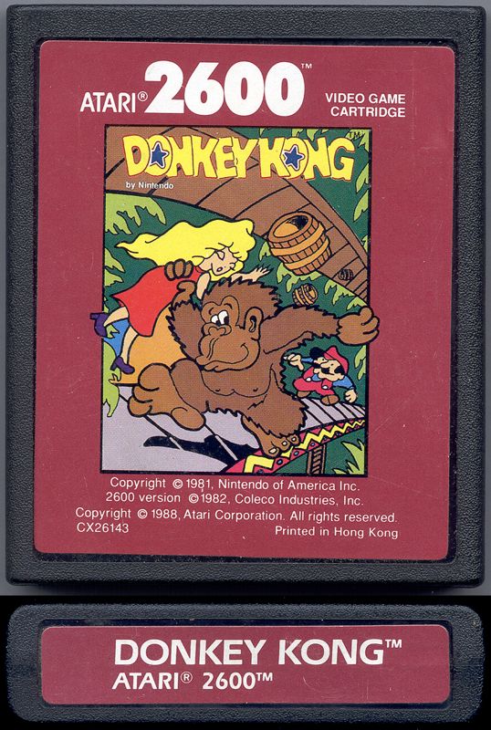 Media for Donkey Kong (Atari 2600) (Atari release)