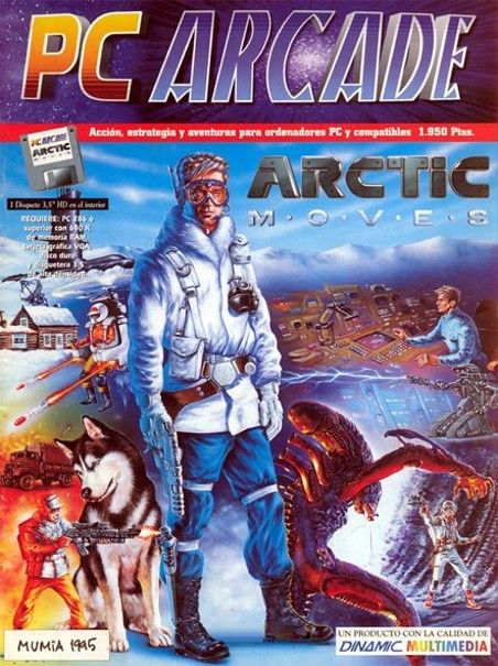 Front Cover for Arctic Moves (DOS)