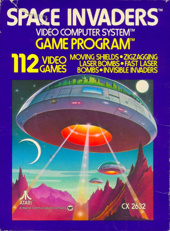 Front Cover for Space Invaders (Atari 2600)