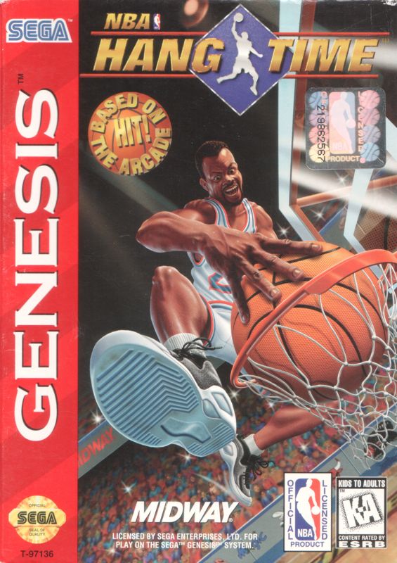 Front Cover for NBA Hangtime (Genesis)