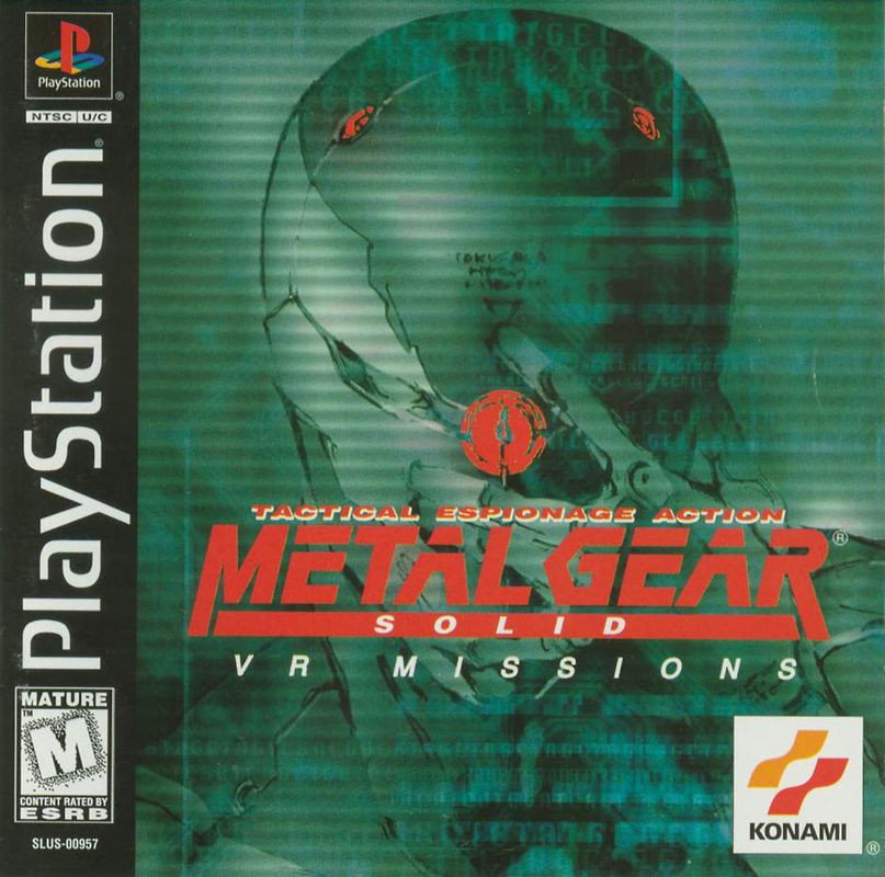Metal Gear Solid: VR Missions cover or packaging material - MobyGames