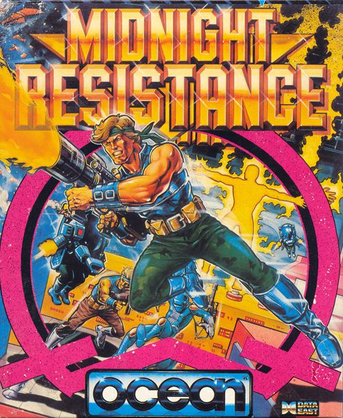 Front Cover for Midnight Resistance (Amiga)