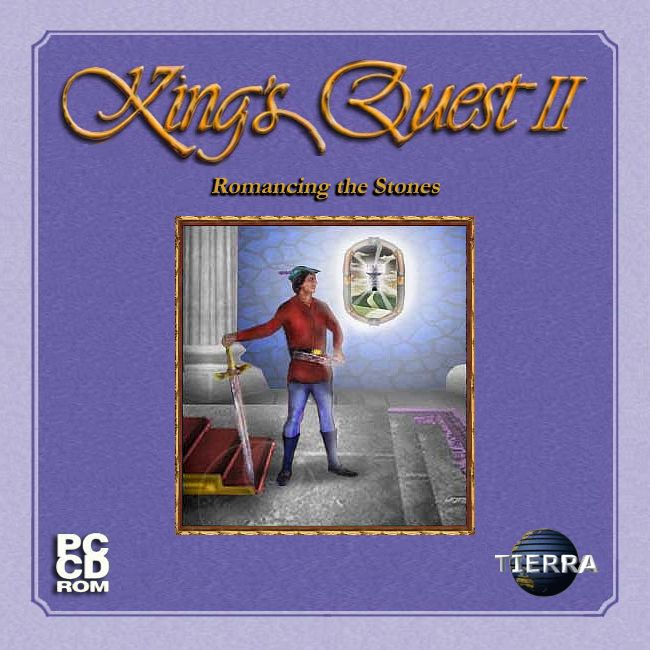 Front Cover for King's Quest II: Romancing the Stones (Windows)