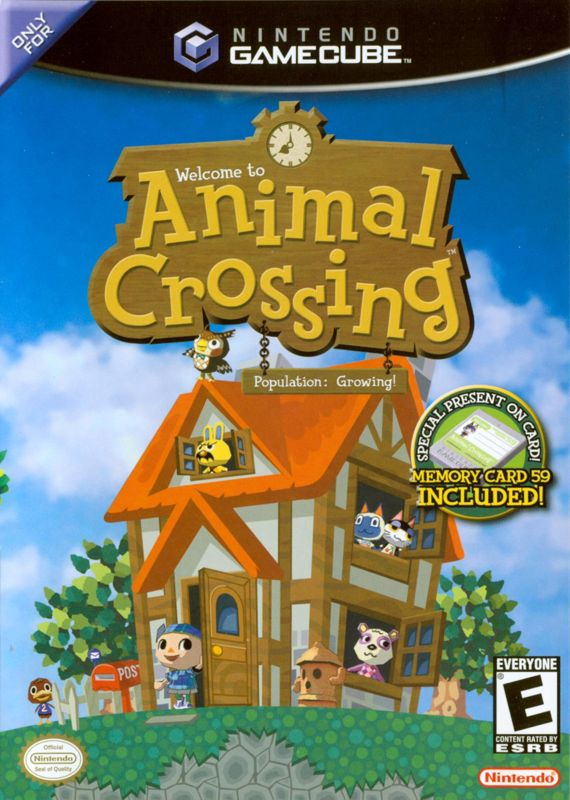 Front Cover for Animal Crossing (GameCube)