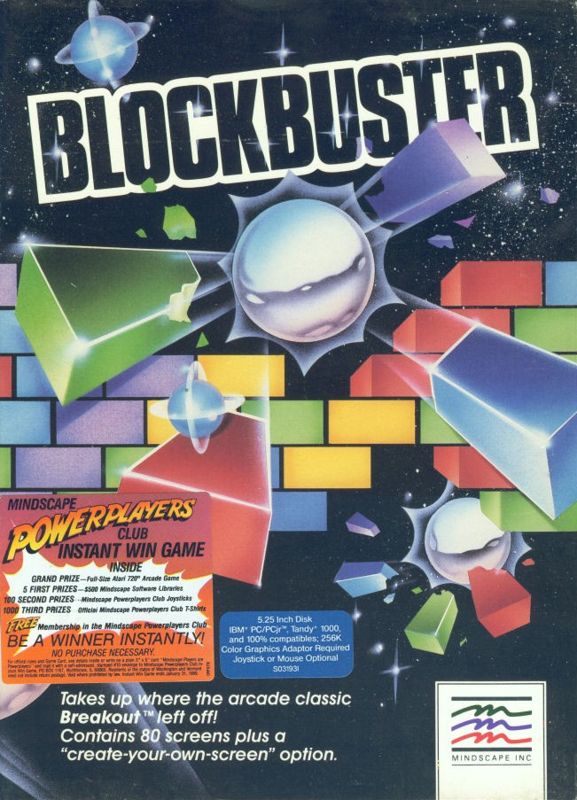 Front Cover for Blockbuster (DOS)