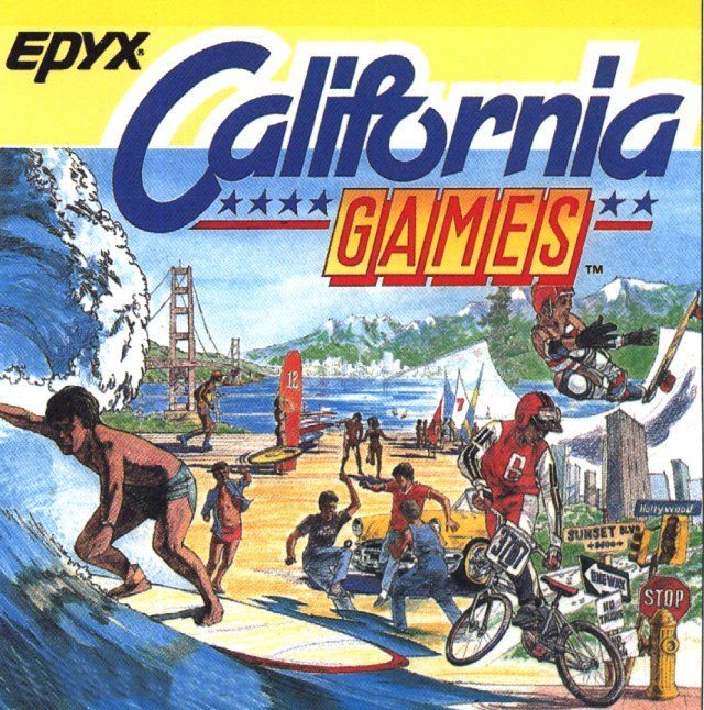 Front Cover for California Games (Amiga)