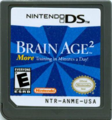 Media for Brain Age²: More Training in Minutes a Day! (Nintendo DS)