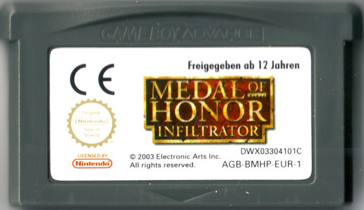 Media for Medal of Honor: Infiltrator (Game Boy Advance)
