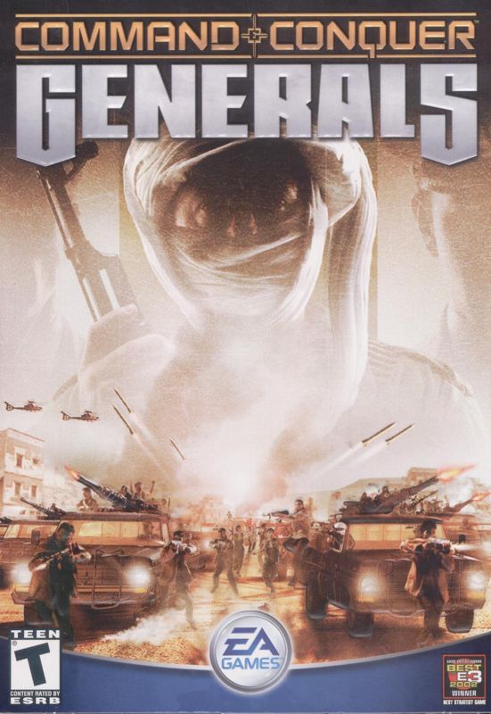 Front Cover for Command & Conquer: Generals (Windows) (GLA Front)