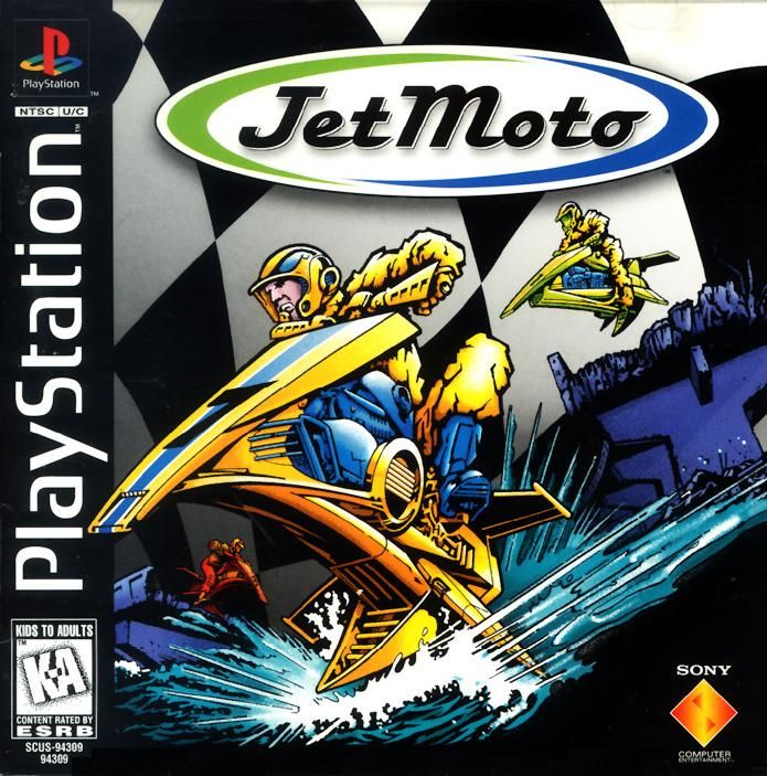 Front Cover for Jet Moto (PlayStation)