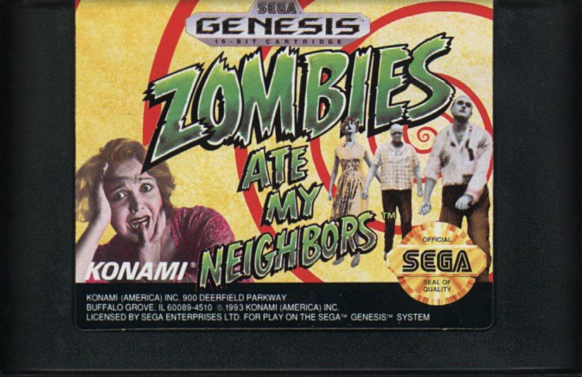 Media for Zombies Ate My Neighbors (Genesis)