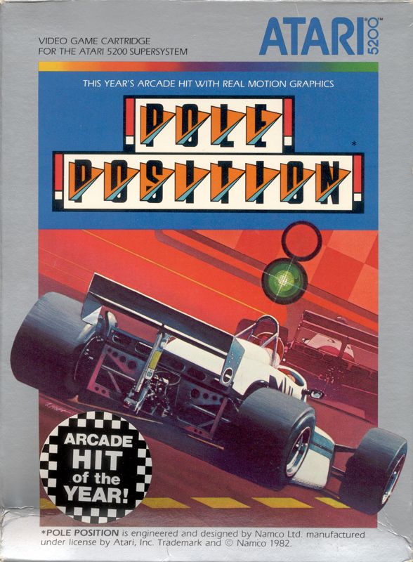 Front Cover for Pole Position (Atari 5200)