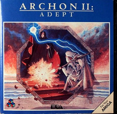 Front Cover for Archon II: Adept (Amiga) (Ariolasoft release)