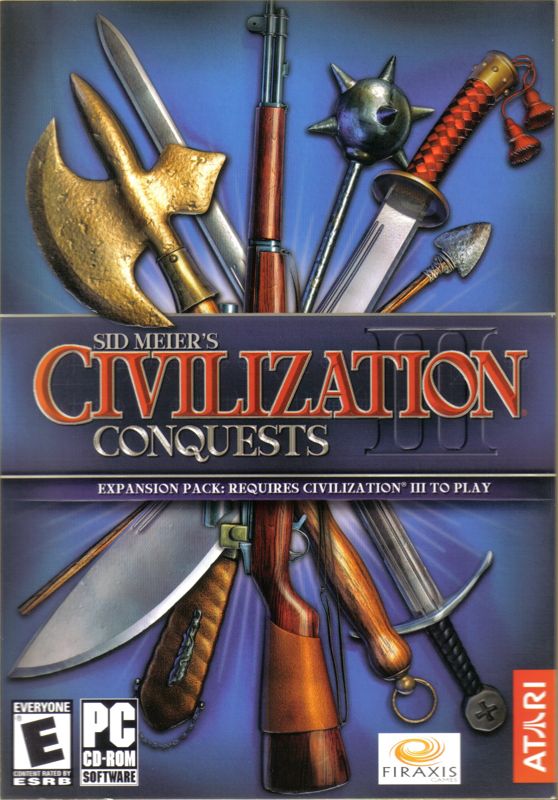 Front Cover for Sid Meier's Civilization III: Conquests (Windows) (Autographed copy)