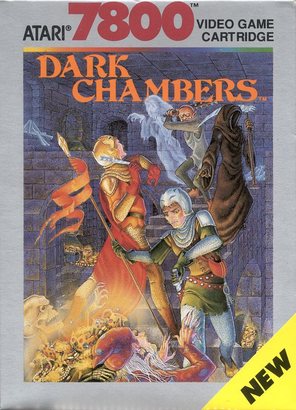 Front Cover for Dark Chambers (Atari 7800)