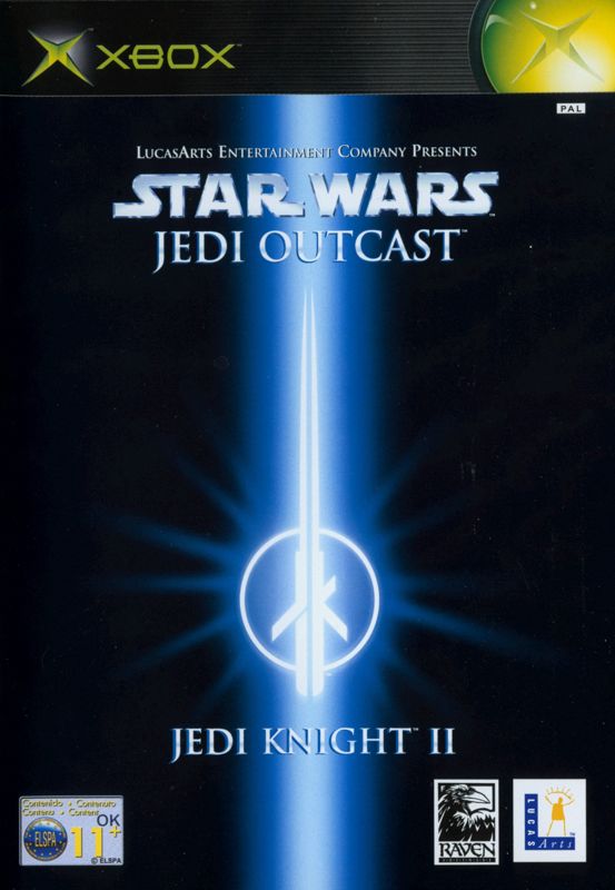 Front Cover for Star Wars: Jedi Knight II - Jedi Outcast (Xbox)