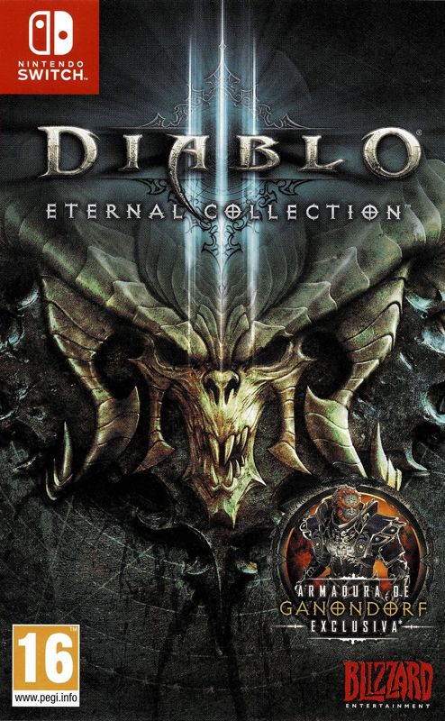 Front Cover for Diablo III: Eternal Collection (Nintendo Switch)