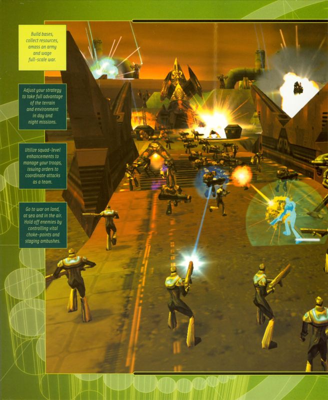 Inside Cover for Dark Reign 2 (Windows): Left Flap