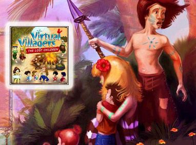 Front Cover for Virtual Villagers: The Lost Children (Windows) (WildGames release)