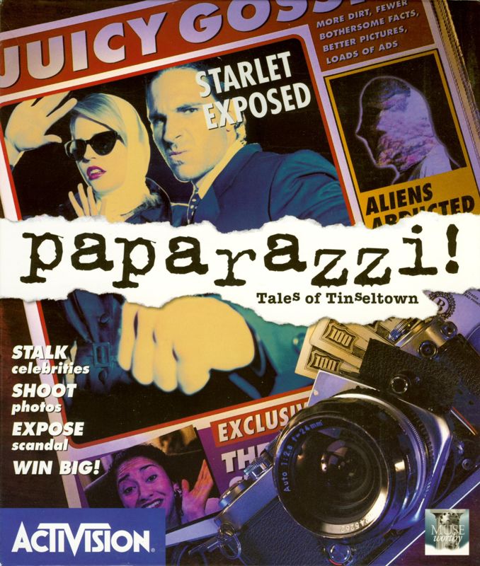 Front Cover for Paparazzi!: Tales of Tinseltown (Windows and Windows 3.x)