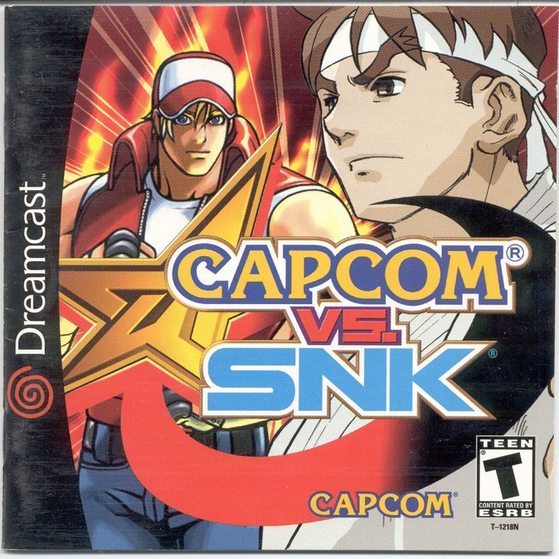 Front Cover for Capcom vs. SNK (Dreamcast)