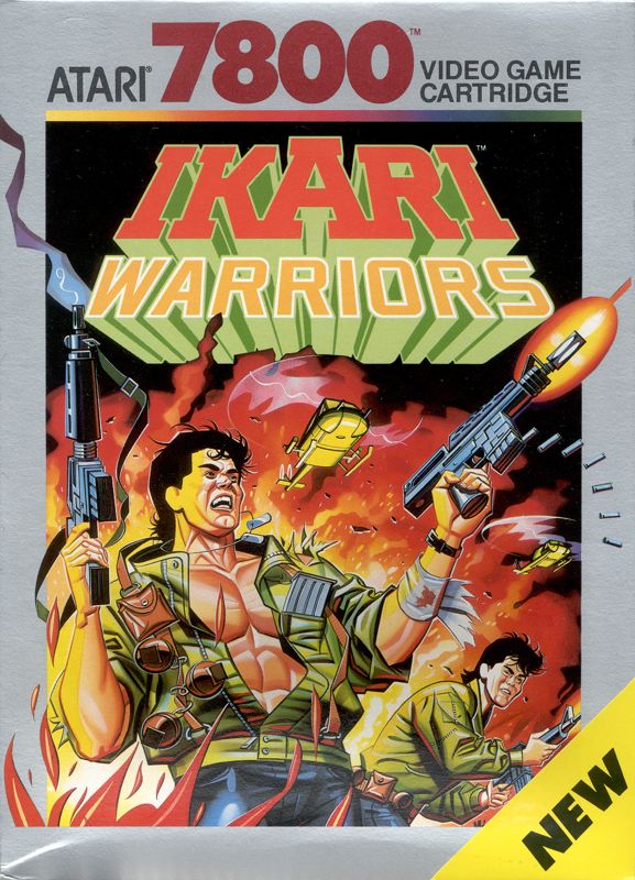 Front Cover for Ikari Warriors (Atari 7800)