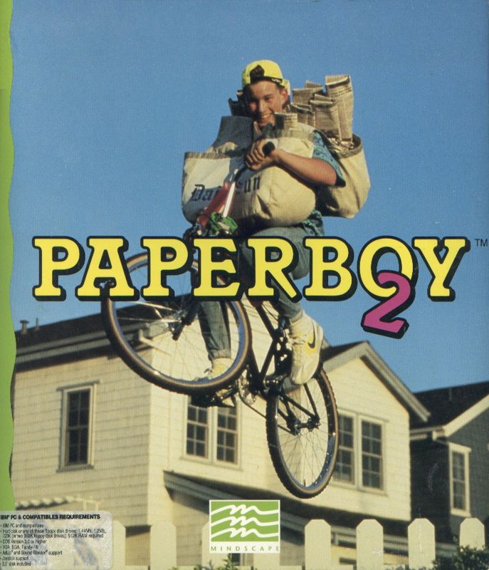 Front Cover for Paperboy 2 (DOS)