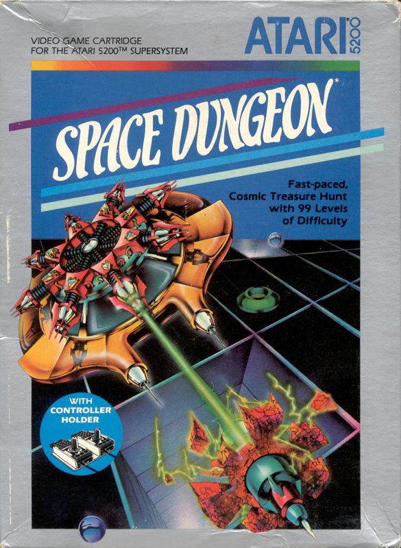 Front Cover for Space Dungeon (Atari 5200)