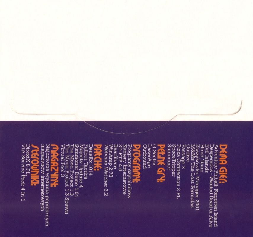 Inside Cover for Gabriel Knight: Sins of the Fathers (DOS and Windows 16-bit) (Reset CD magazine #5/2001 covermount): Right Inlay