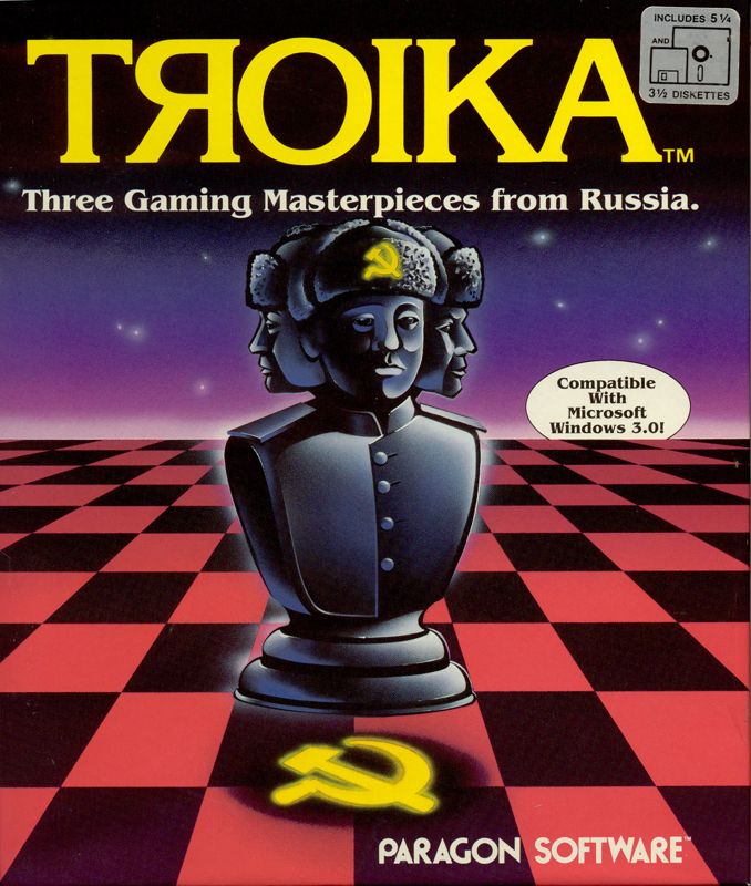 Front Cover for Troika (DOS)
