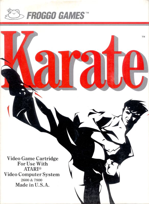 Front Cover for Karate (Atari 2600)