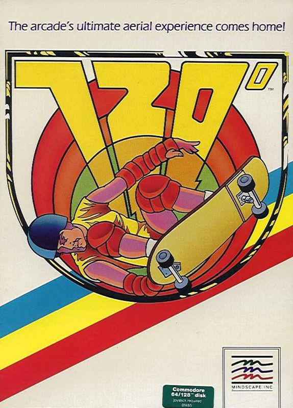 Front Cover for 720º (Commodore 64)