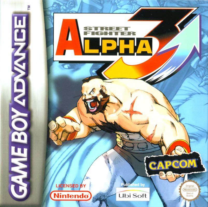 Front Cover for Street Fighter Alpha 3 (Game Boy Advance)