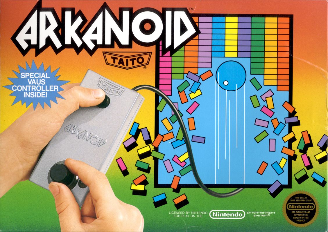 Front Cover for Arkanoid (NES)