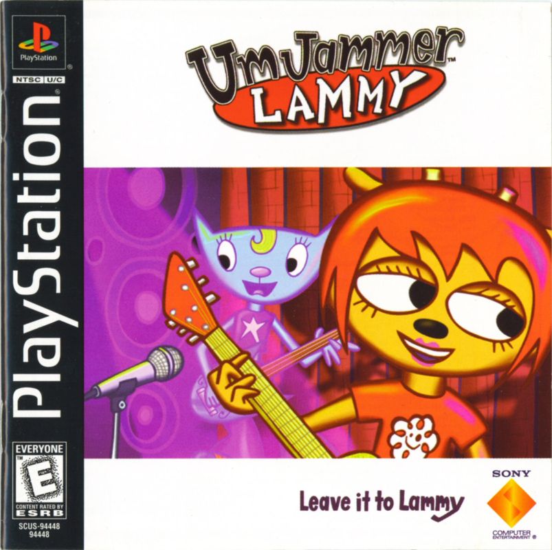 Front Cover for Um Jammer Lammy (PlayStation)