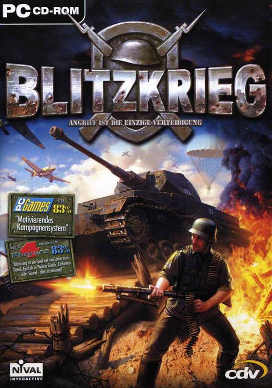 Front Cover for Blitzkrieg (Windows)