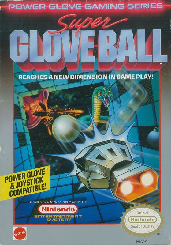 Front Cover for Super Glove Ball (NES)