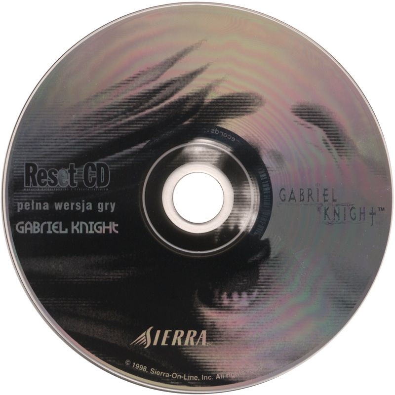 Media for Gabriel Knight: Sins of the Fathers (DOS and Windows 16-bit) (Reset CD magazine #5/2001 covermount)