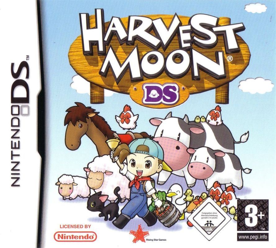 Front Cover for Harvest Moon DS (Nintendo DS)