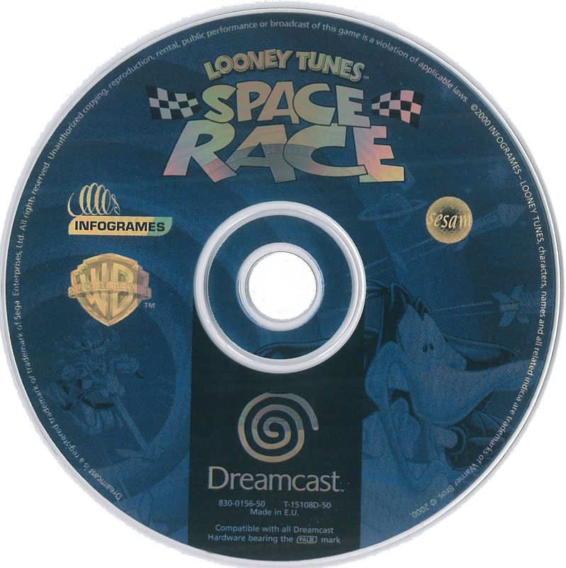 Media for Looney Tunes: Space Race (Dreamcast)