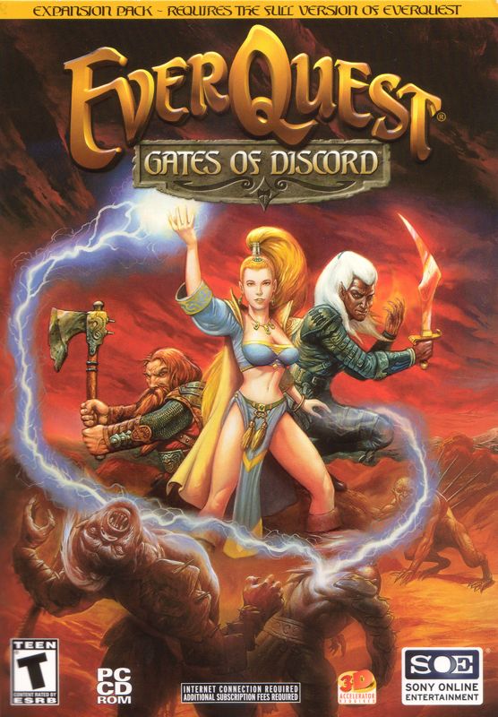 Front Cover for EverQuest: Gates of Discord (Windows)