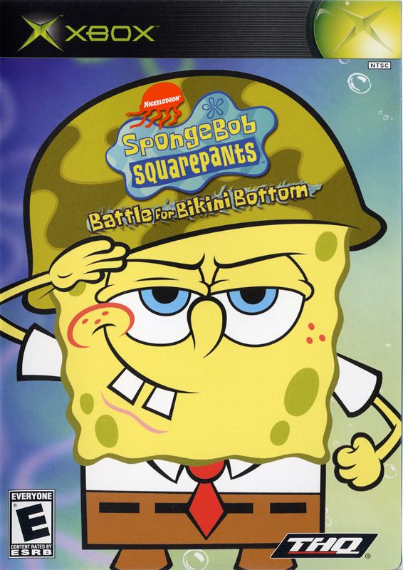 Front Cover for SpongeBob SquarePants: Battle for Bikini Bottom (Xbox)
