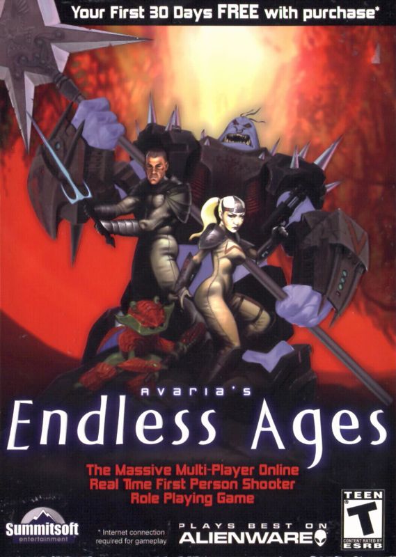 Front Cover for Endless Ages (Windows)