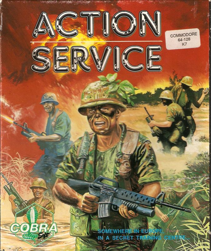 Front Cover for Combat Course (Commodore 64)