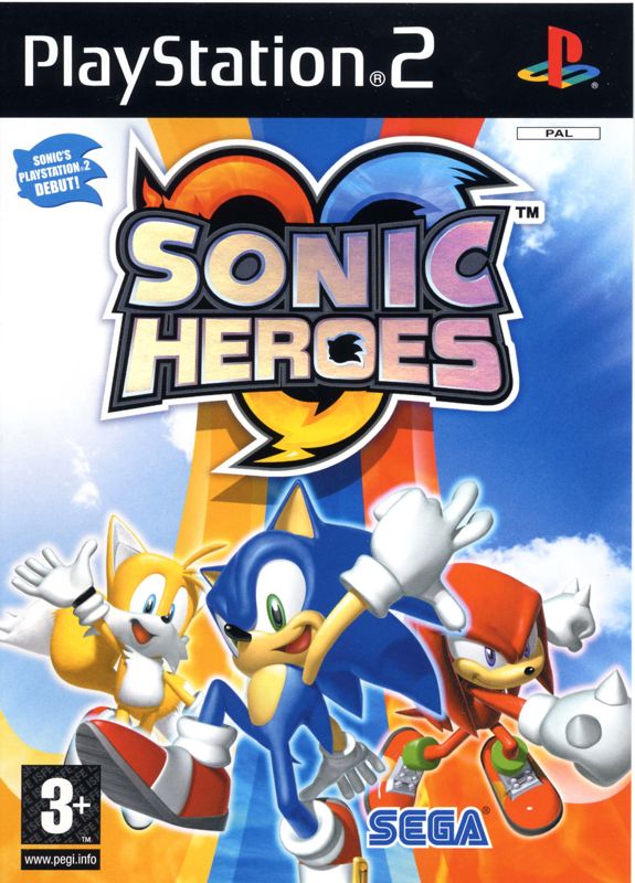 Front Cover for Sonic Heroes (PlayStation 2)