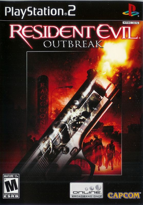 Front Cover for Resident Evil: Outbreak (PlayStation 2)